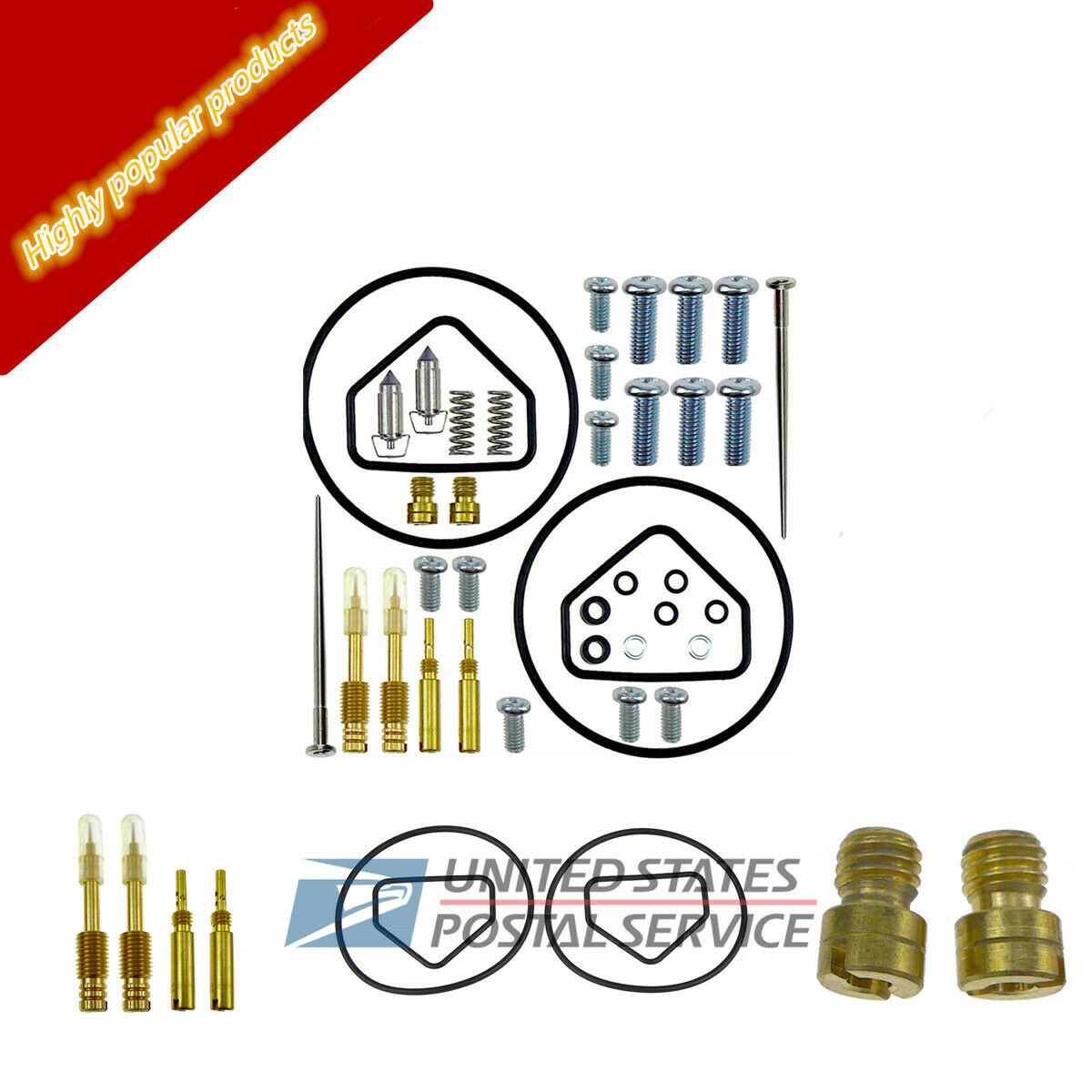 Durable Fit For Kawasaki Vulcan 750 1987-2006 Carb/Carburetor Repair Kit - VN750