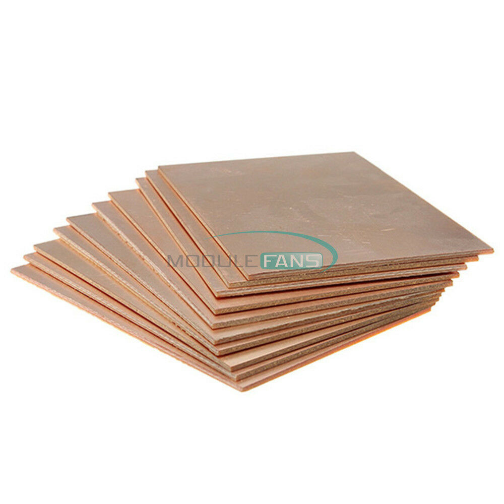 7x10cm 70x100x1.5mm Single Side Copper Clad Plate DIY PCB Laminate Circuit Board