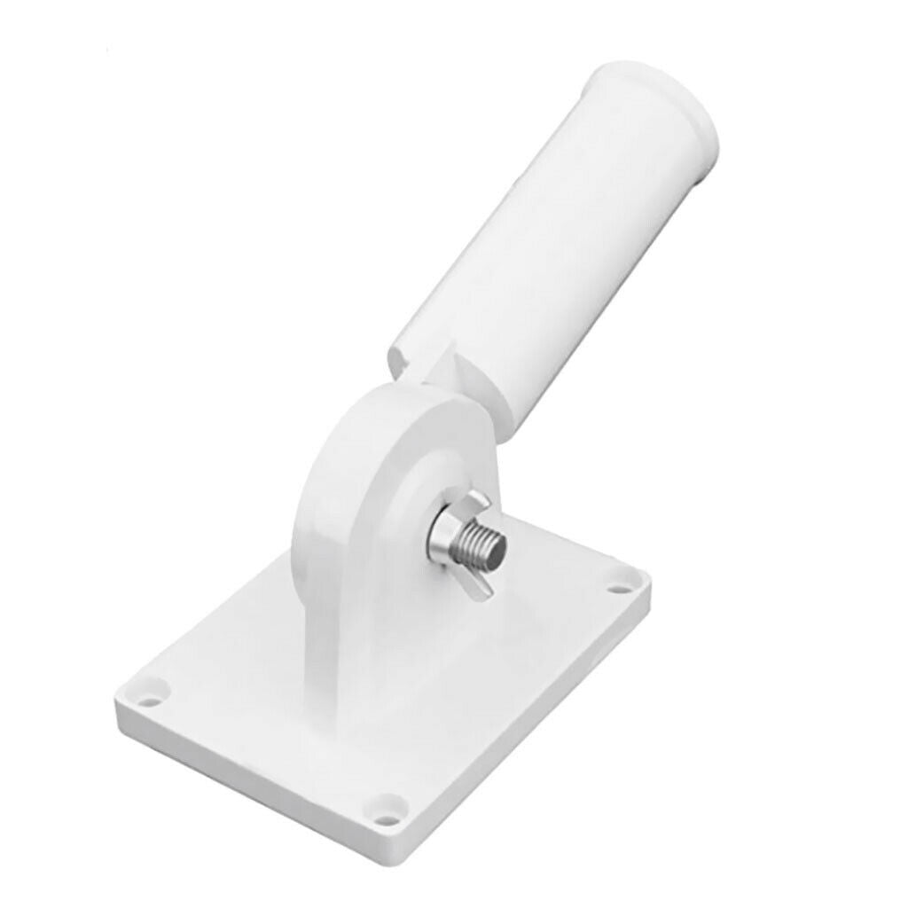 180 Degree Adjustable Holder Bracket Metal And Plastic Flag Pole with Screws