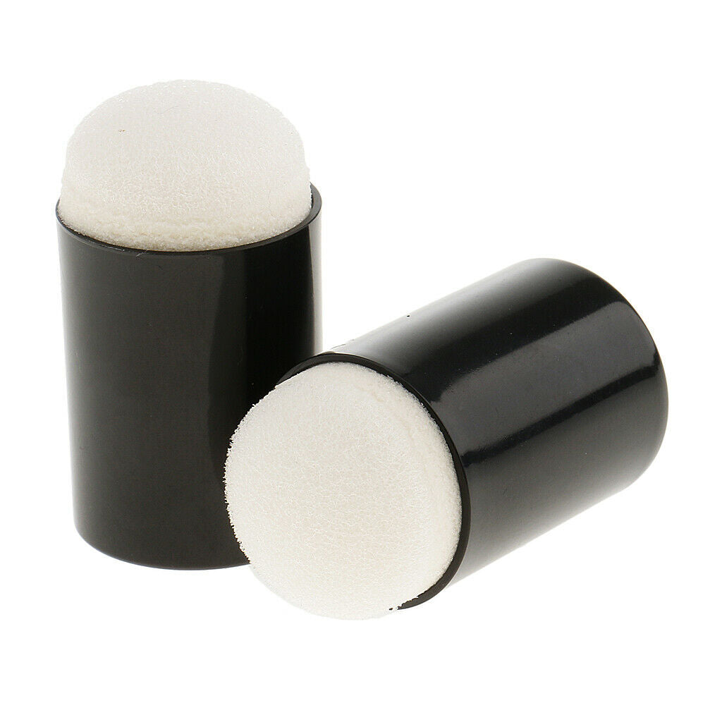 2X NEW Stamping Chalk Finger Sponge Daubers for Drawing Inking Arts Crafts