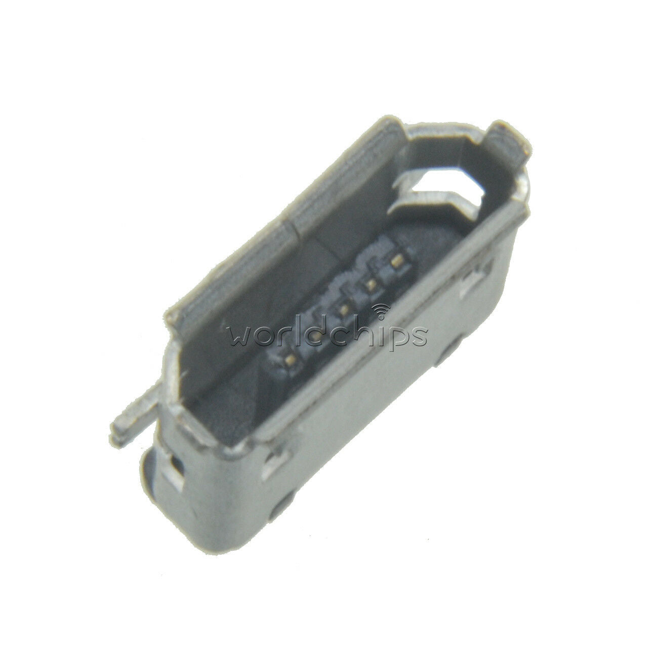 100Pcs Micro USB Type B Female 5Pin SMT Socket Jack Connectors Port PCB Board