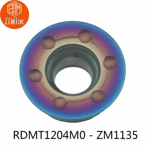 RDMT1204MO RPMT1204 R6 Indexable CNC Carbide Milling insert For RPMW RPMT holder
