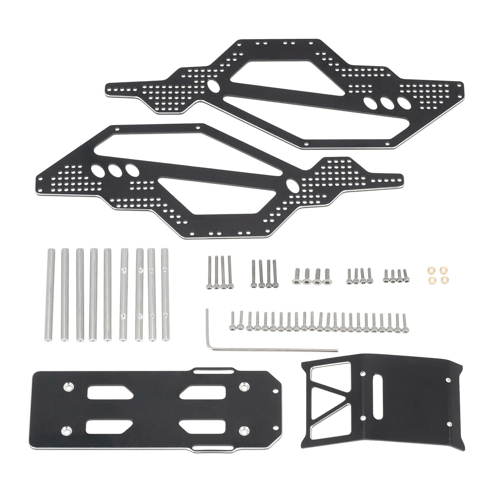 RC Car Chassis Frame Body Kit for Axial SCX24 1:24 RC Crawler Car Accs