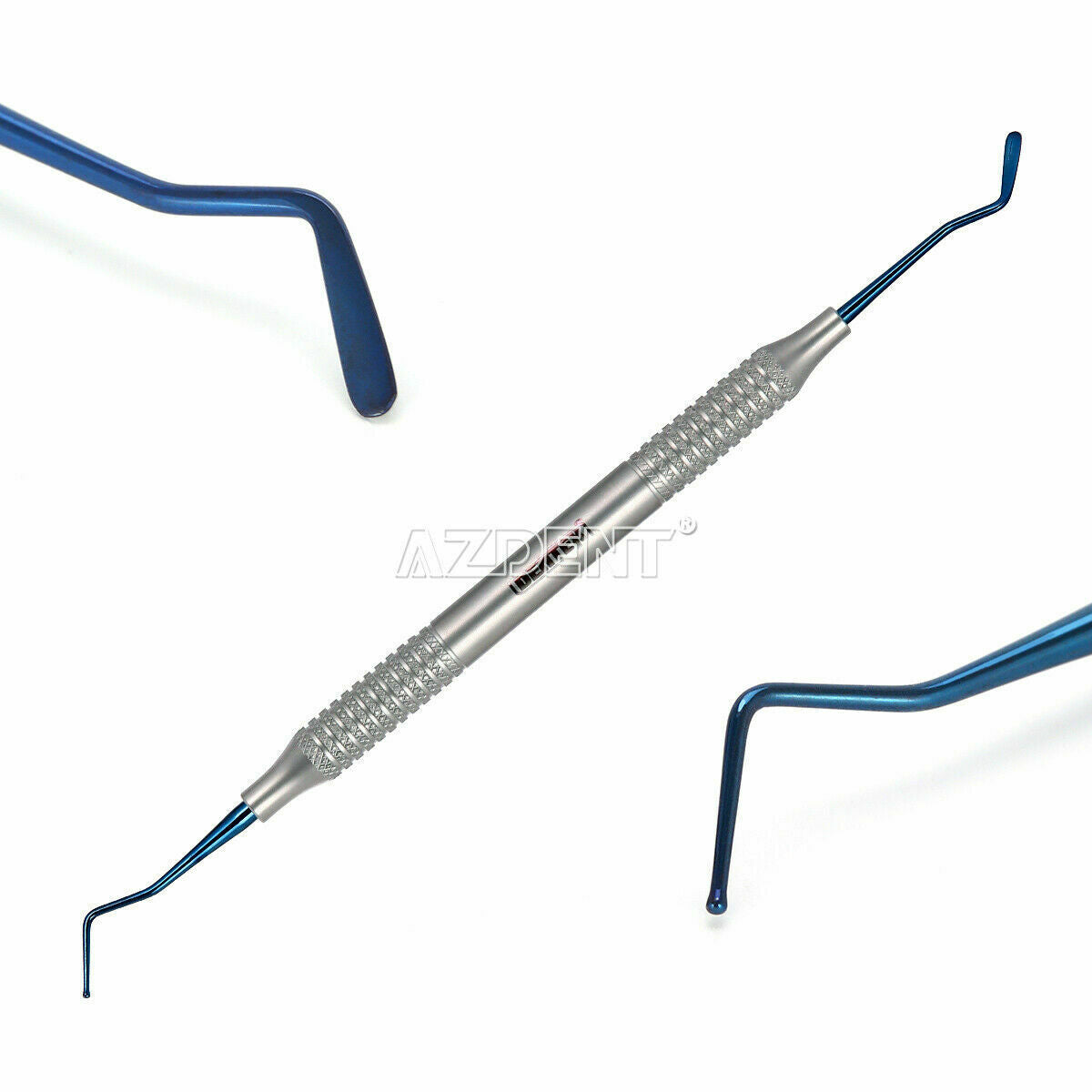 5pcs Dental Composite Filling Instrument Blue Titanium Coated Restorative Kit