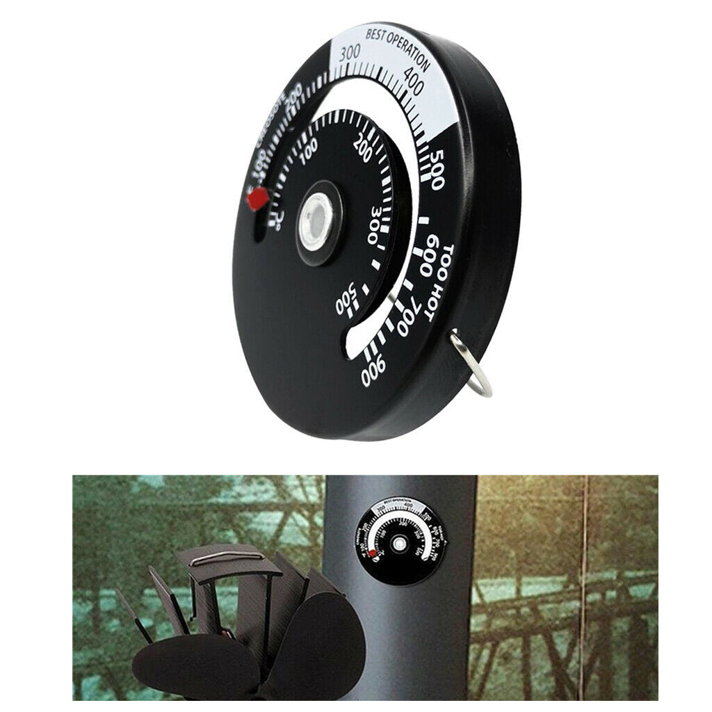 Stove Thermometer Wood Burner Top Thermometer Stove Temperature Meter Stove Flue