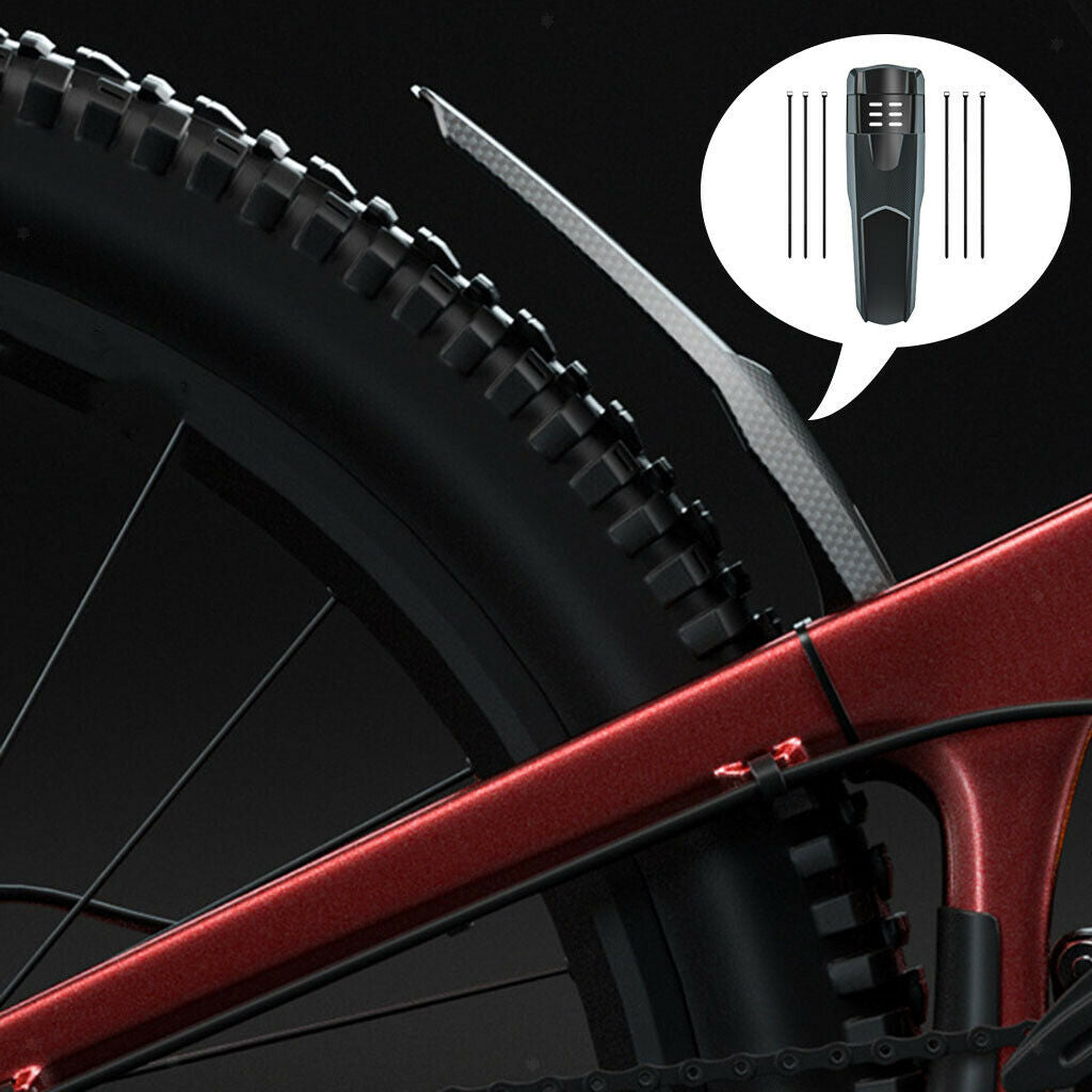 Bike Mudguard Set, Mountain Bike Mudguards, MTB Mud Guards 12.5" 5.5"