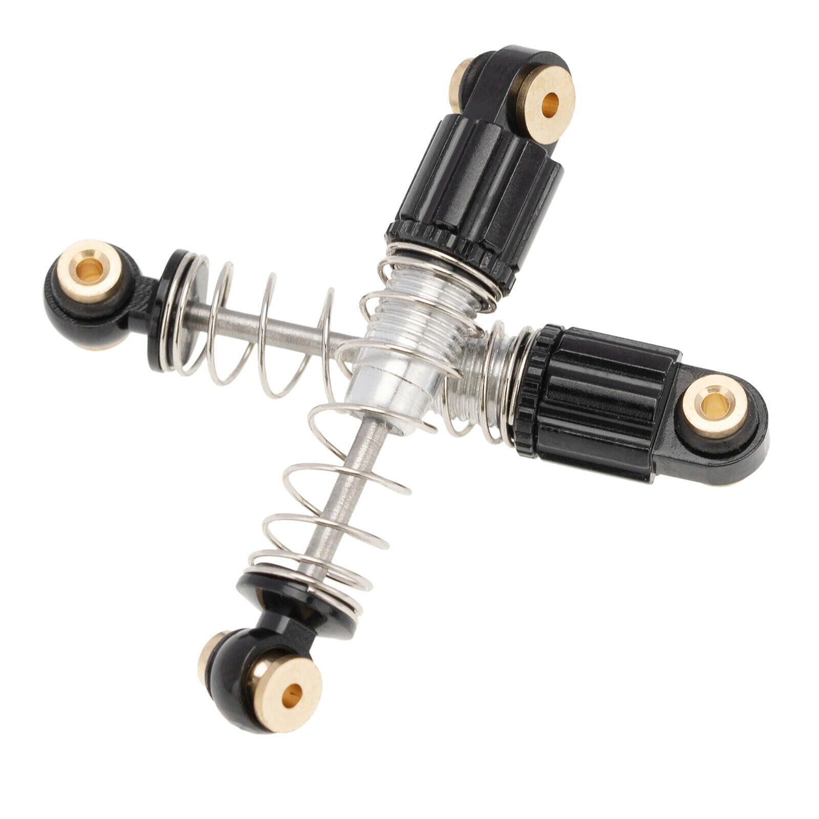 Upgrades Threaded Shocks Fits Axial SCX24 90084 RC Crawler Car Parts - Black