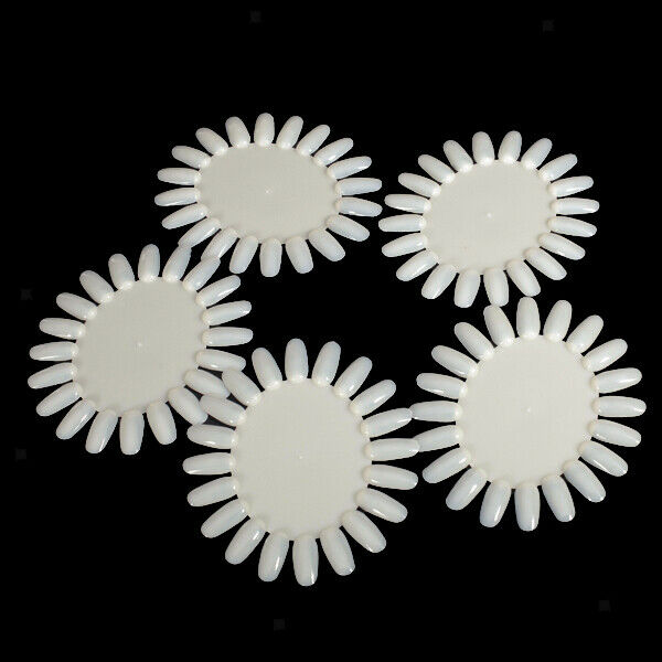 5pcs Nail Art Display Color Board Salon 20 Space Polish Colour Chart Painting