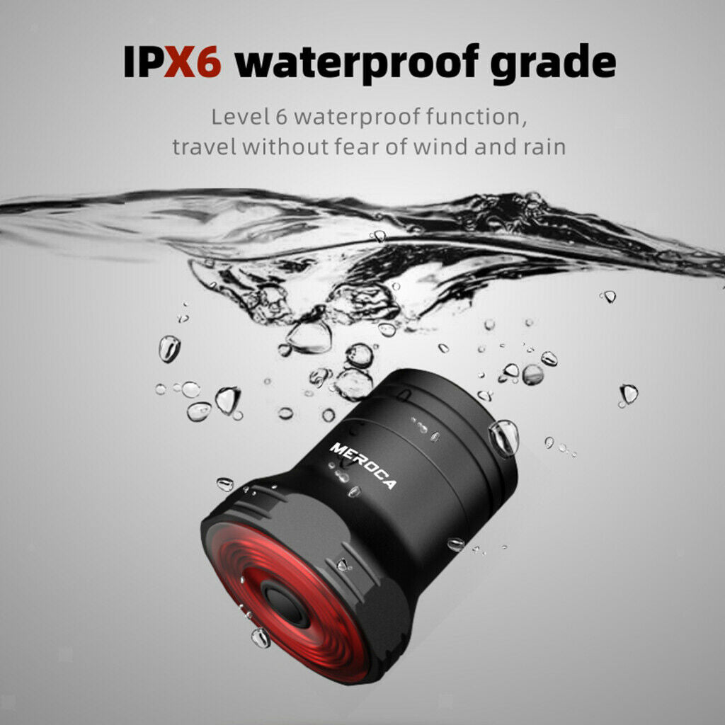 Smart Bike Tail Light Ultra Bright Waterproof  Security Cycling
