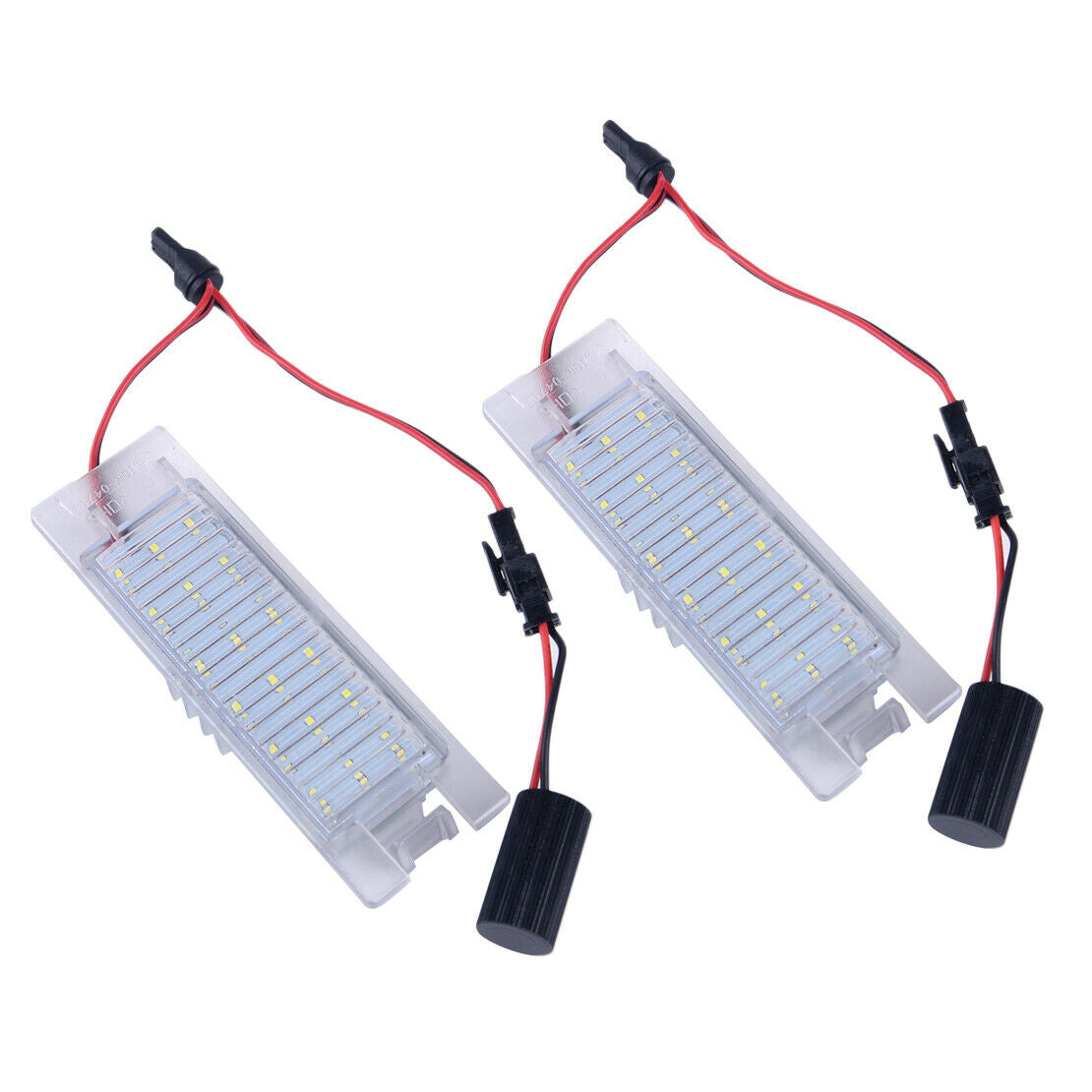 2x Error Free 18 LED License Plate Light Fit for Zafira B Astra H Insignia Atn