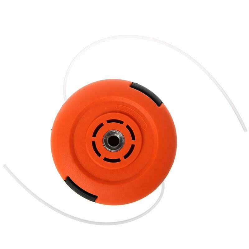 Universal Garden Trimmer Head Line Pump 2 Lines Strimmer Brush Cutter Lawn Mower