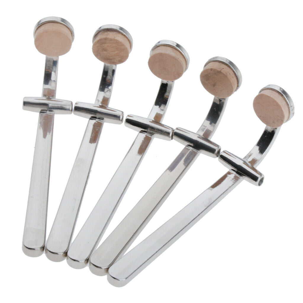 5 Pack Trombone Waterkey Spit Value & Cork Pad Replacement Parts Instruments