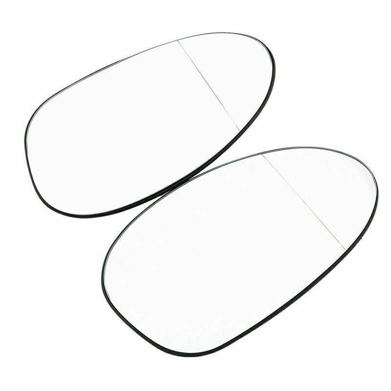 Pair Door Side Mirror Glass Clear Heated for BMW 3-Series E82 E46 E85 E90 E91 M3