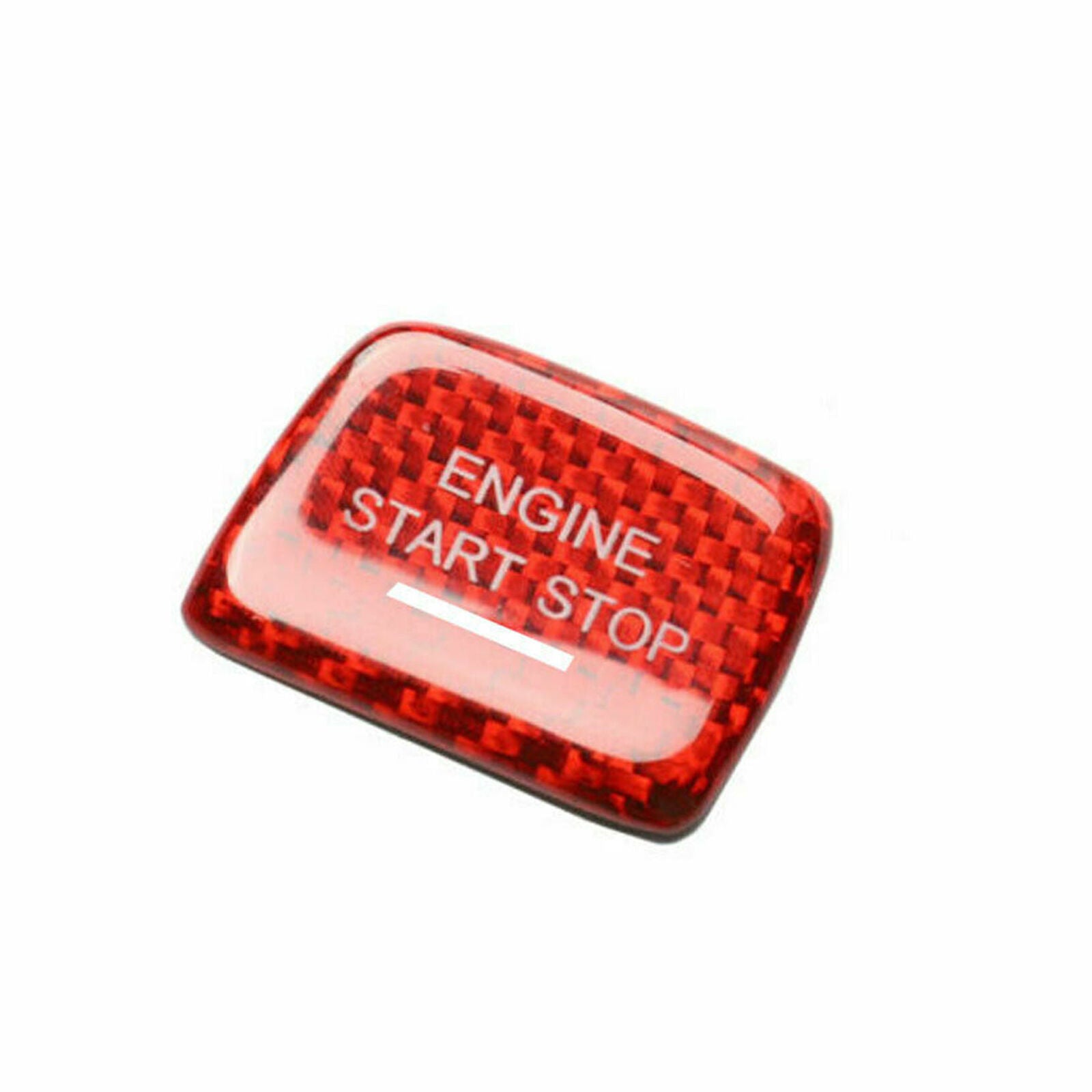 Carbon Fiber Engine Start Stop Button Cover Trim fit for Chevrolet Camaro 16-20
