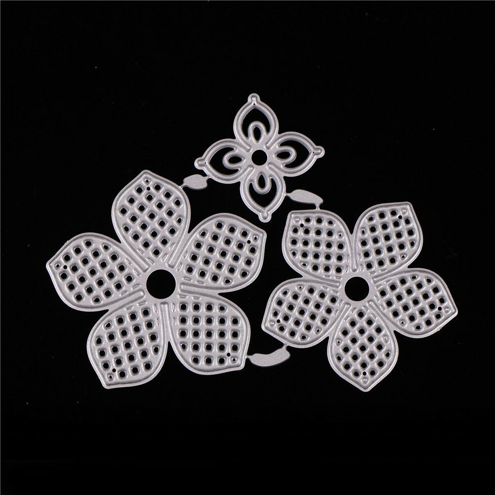 Flowers Pattern Metal Cutting Dies Stencil Scrapbook Paper Cards DIY Craf.l8