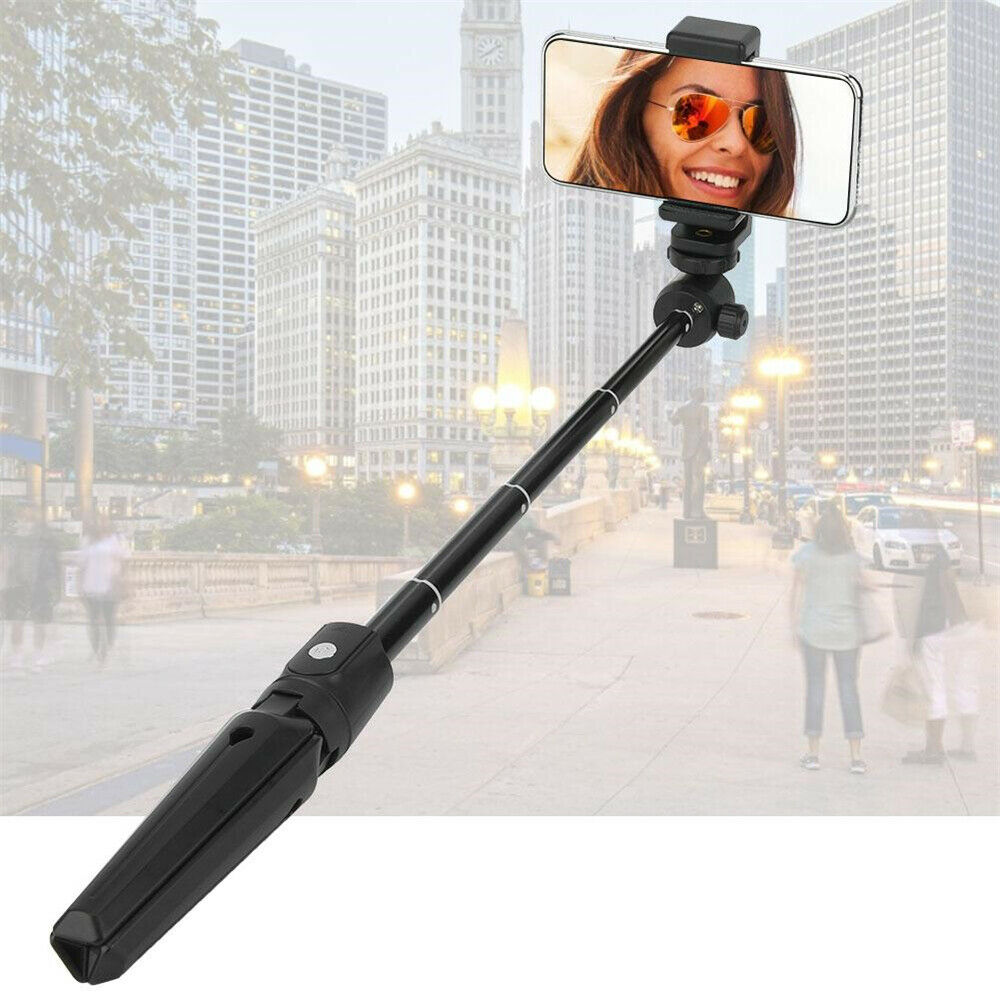 2 in 1 Selfie Stick Tripod Stand with Remote Control For Android For iOS Phone