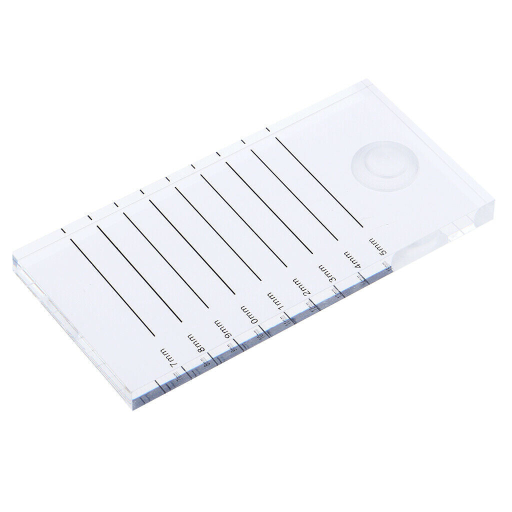 Eyelashes Tray Strip Board Eyelash Extension Hand Plate Lash Grafting Holder.