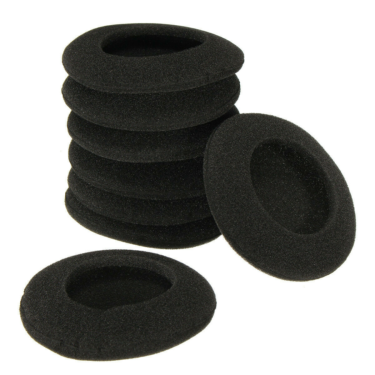 10pcs 60mm Foam Pads Ear Pad Cushion Sponge Earpads Headphone Headset Cover