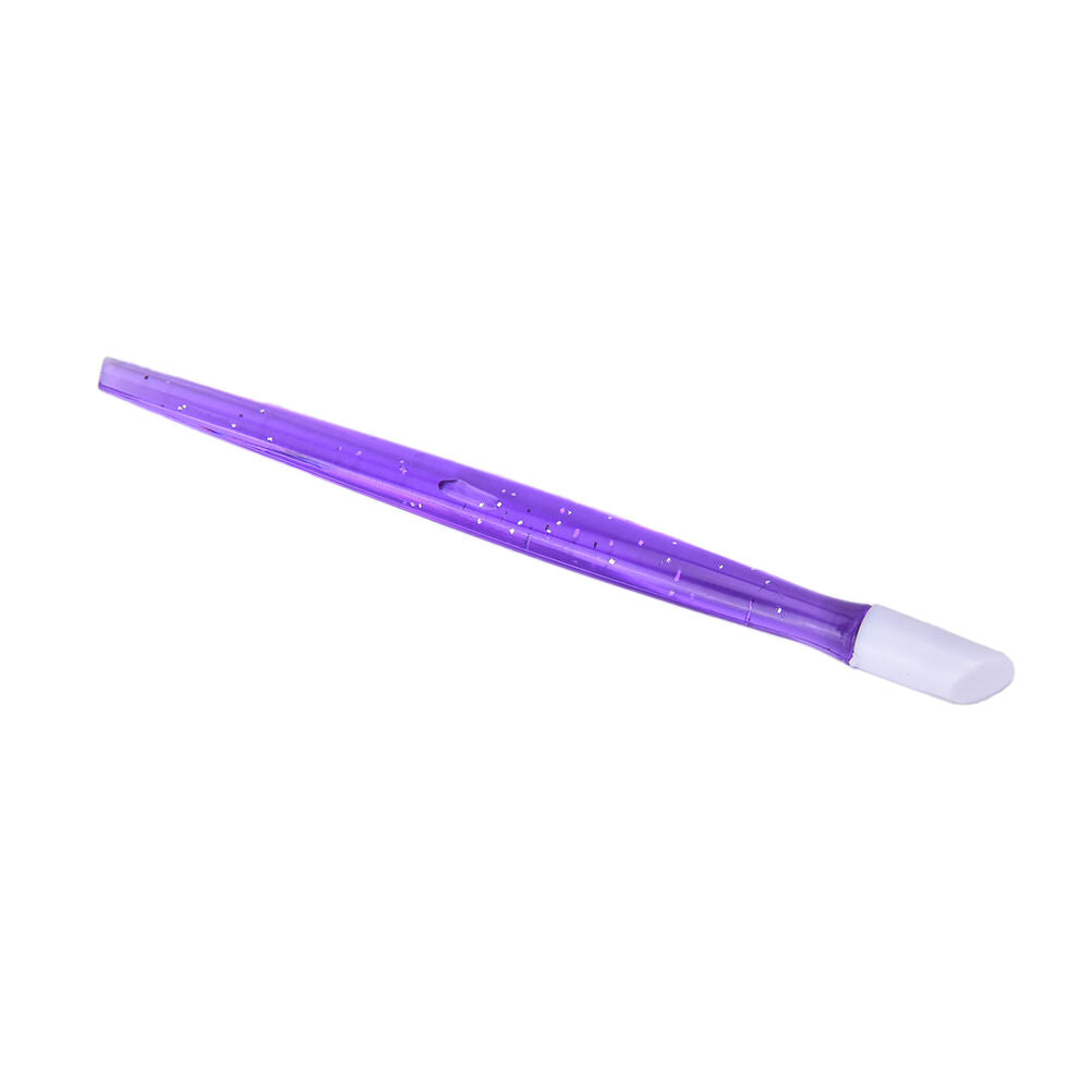 10X Cuticle Pusher Plastic Foils Nail Art Hoof Stick Tools Wrap Applicati TwJ.DD