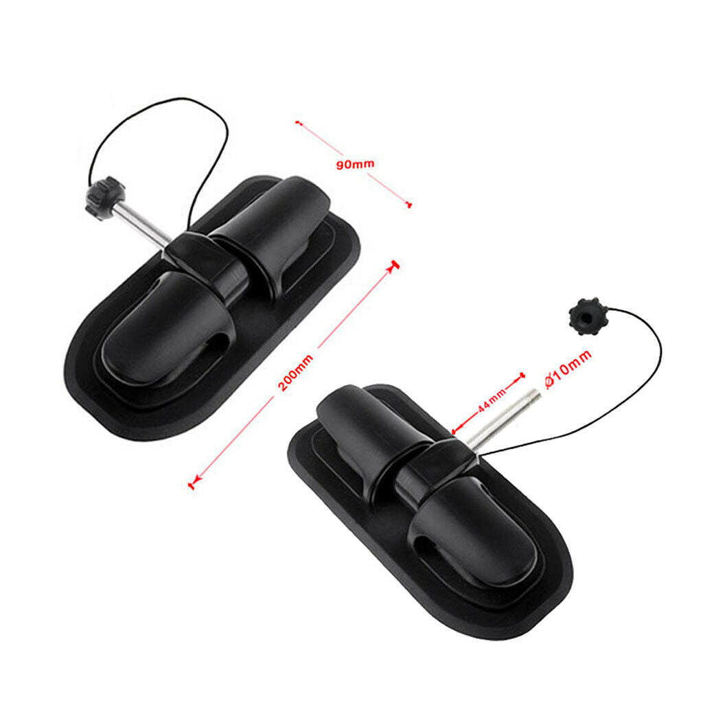 Oar-Lock for Boat Paddles (Black)