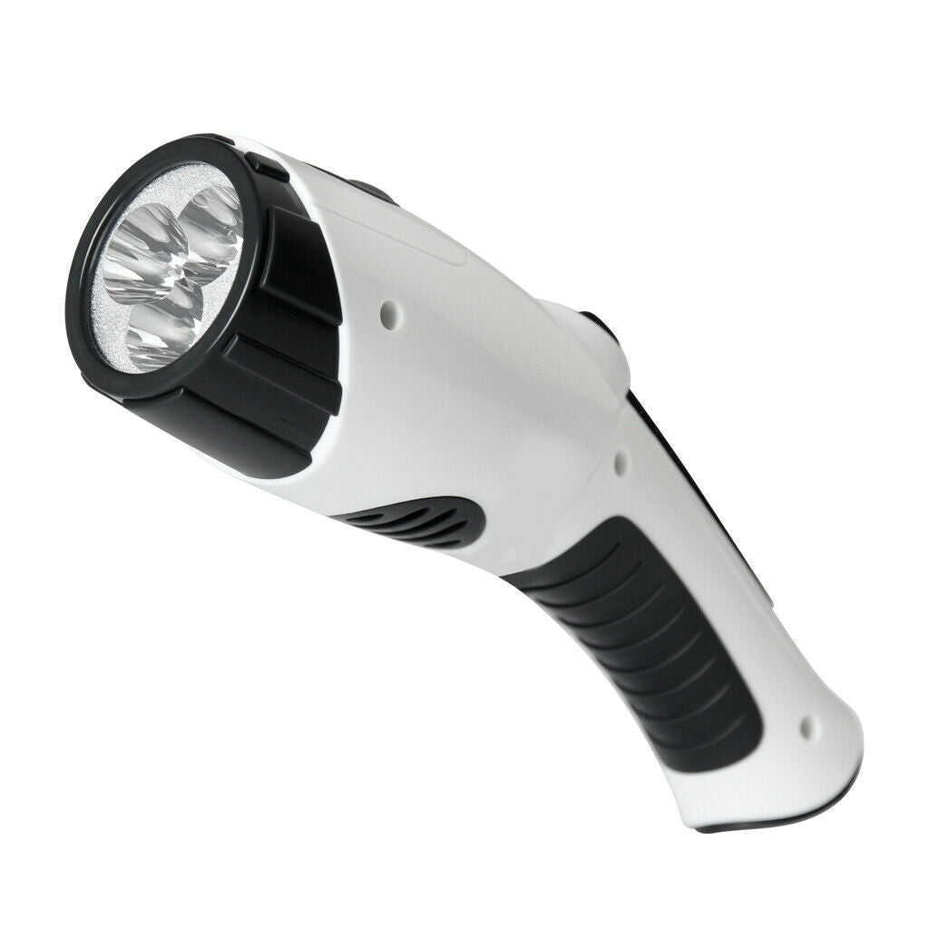 Hand Crank, Emergency Radio, LED Flashlight  AM FM Radio