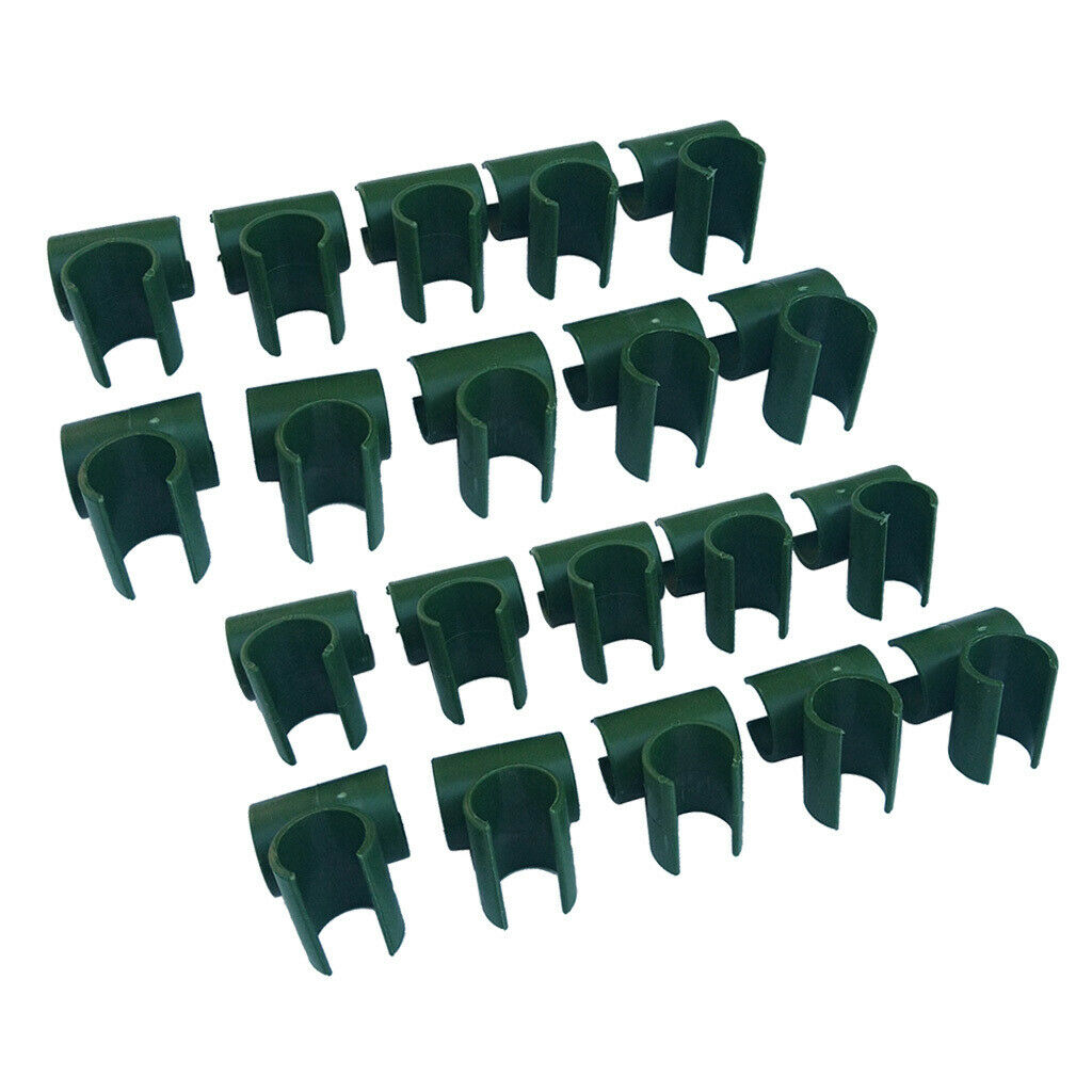 20x Adjustable Plastic Plant Connectors Flower Rattan Plastic Buckle 16mm