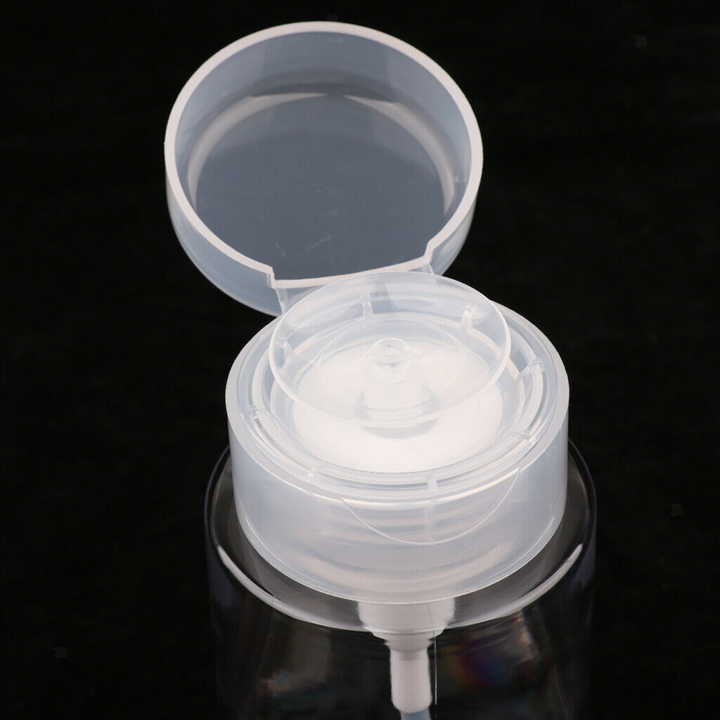 2 X Cosmetic Pump Dispenser Vial Container Jar for Cleansing Oil Water Toner -