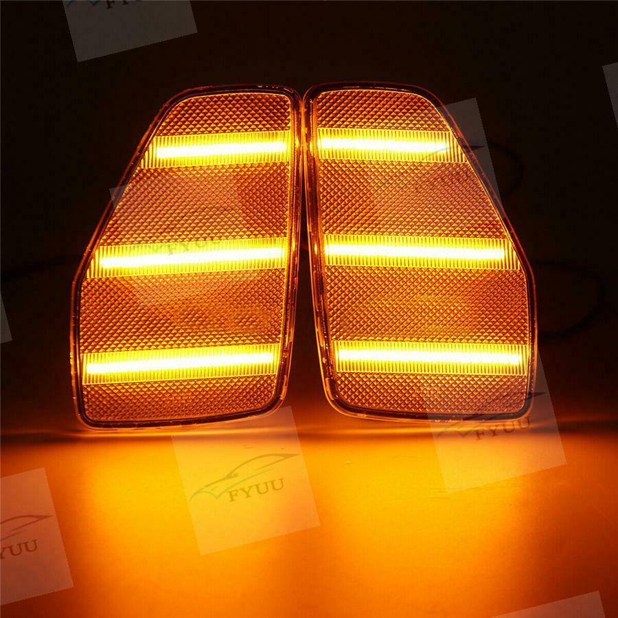 For Hummer H3 Alpha/X/Championship 06-10 Pair Side Marker Corner Parking Lights