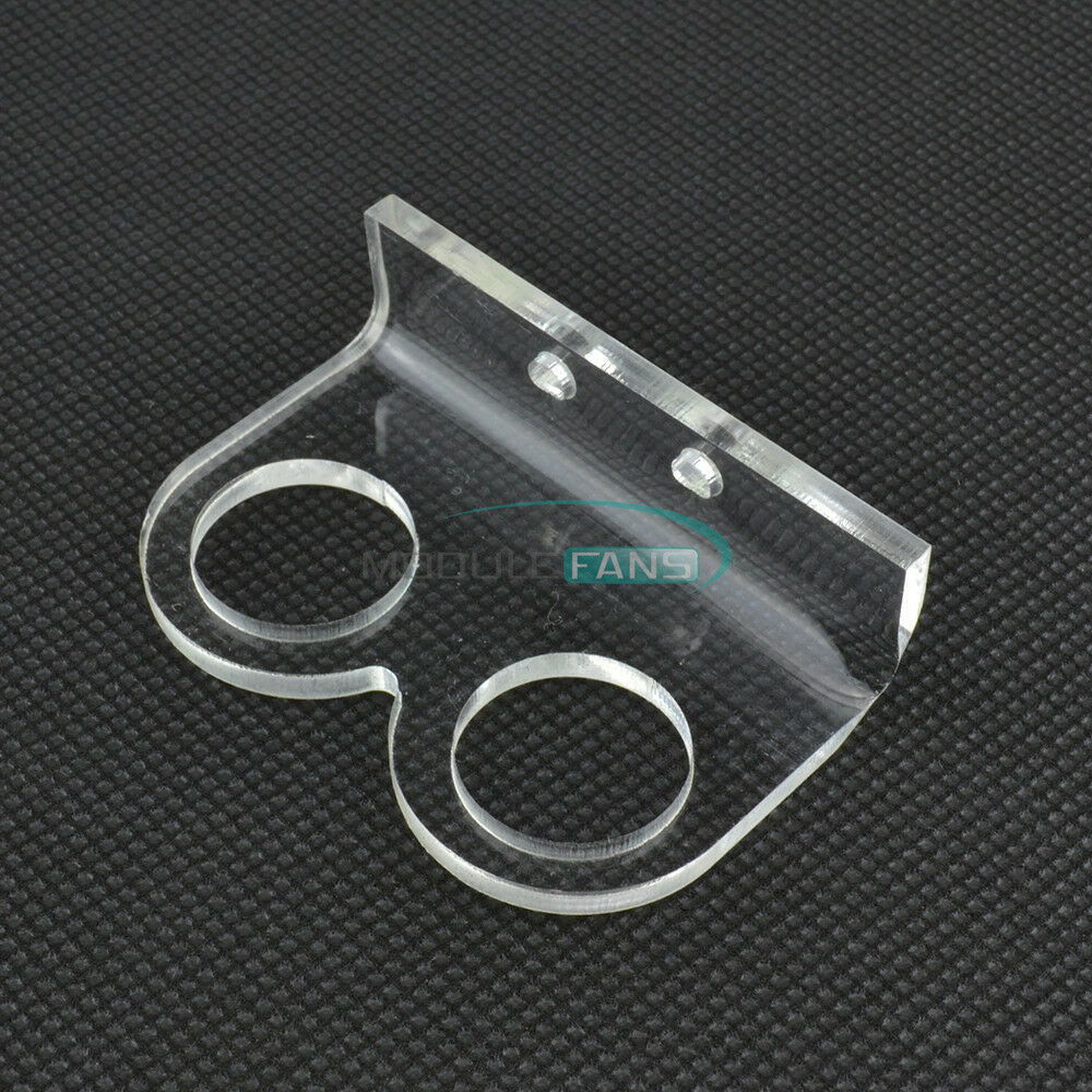 2Pcs Ultrasonic Sensor Mounting Bracket for HC-SR04 Smart Car