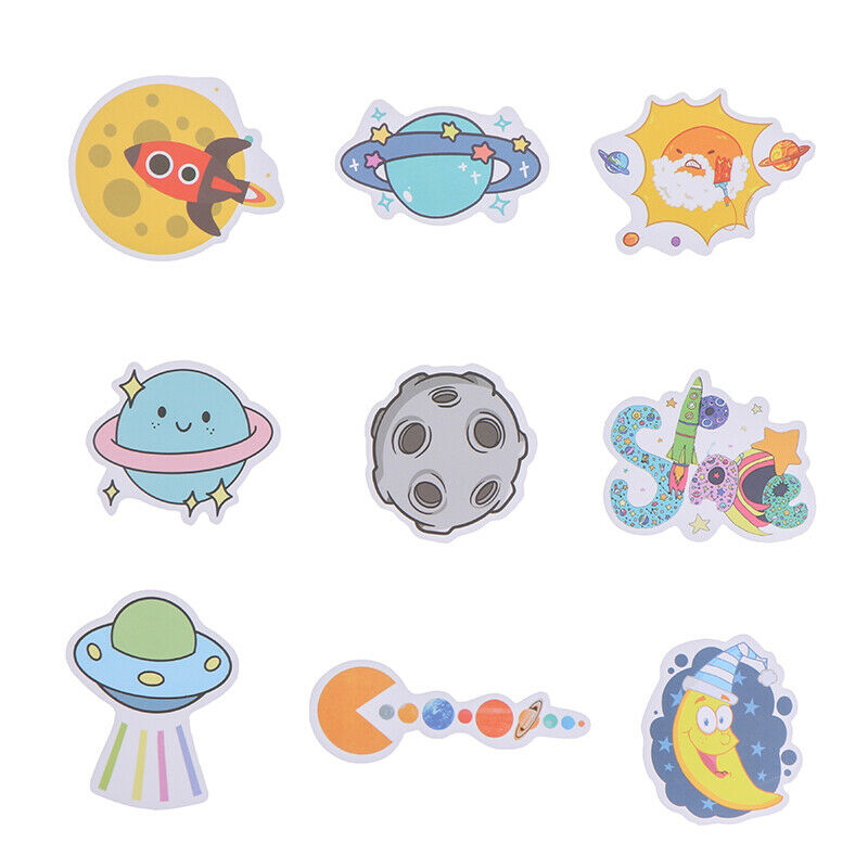 50pcs VSCO Stickers Pack Waterproof Cool Girl Stickers For Skateboard Suitc_DF