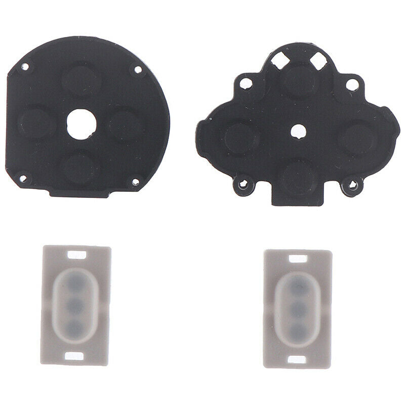 4pcs/set Silicone Rubber Button Switch Conductive Pad Replacement for PSP 10J DF