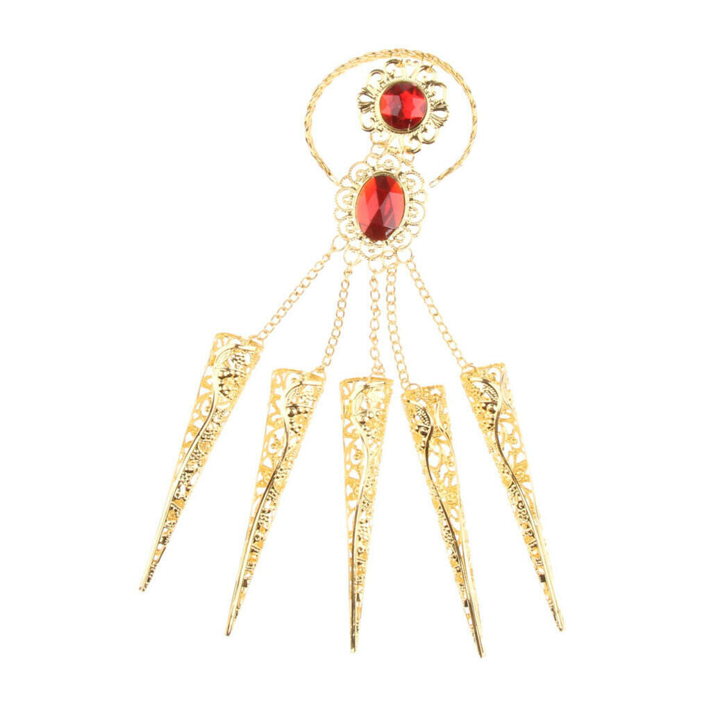 Chic Finger Nail Talon Fingertip  Long Nail Tip Ladies Costume Prop Gift