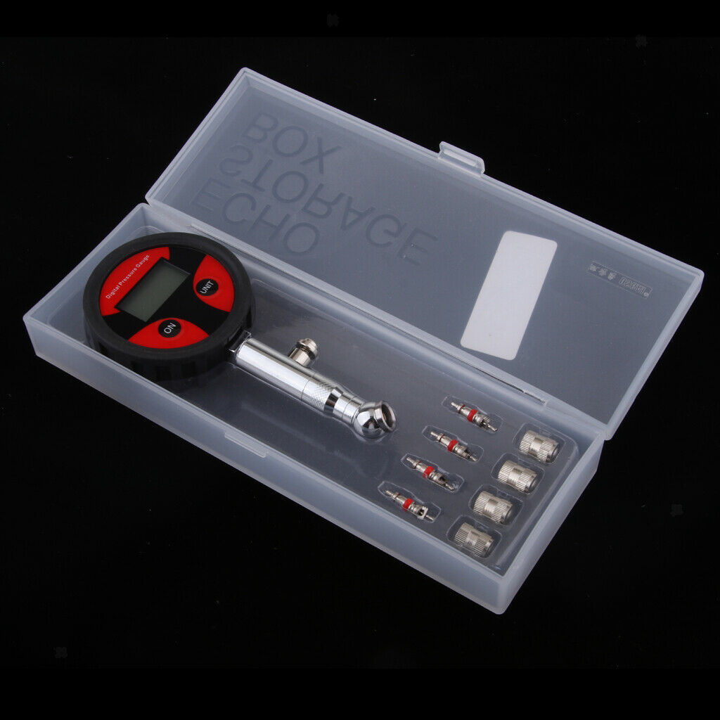 Car Truck Motorbike Tires Air Pressure Gauge Meter Vehicle Tester 0-150 PSI