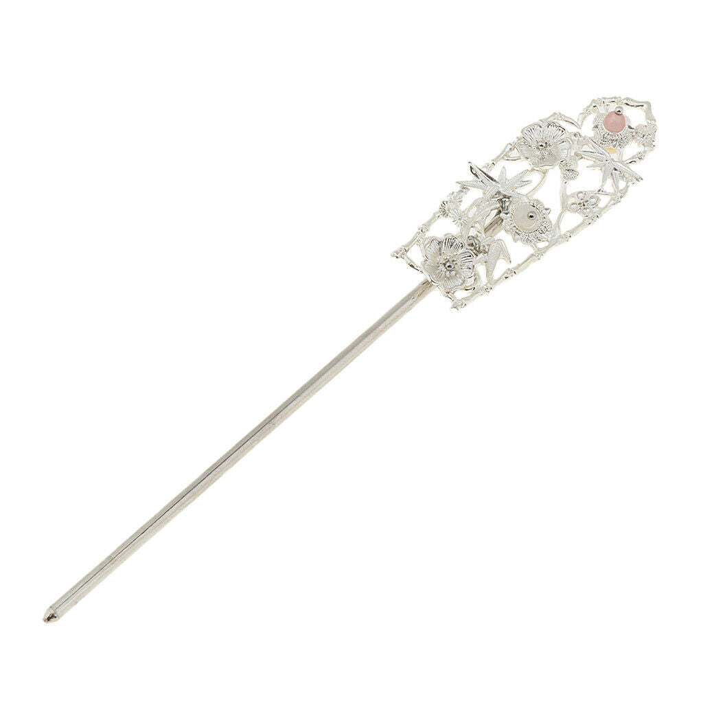 Traditional Ancient Chinese Wedding Party Filigree Butterfly Tassel A