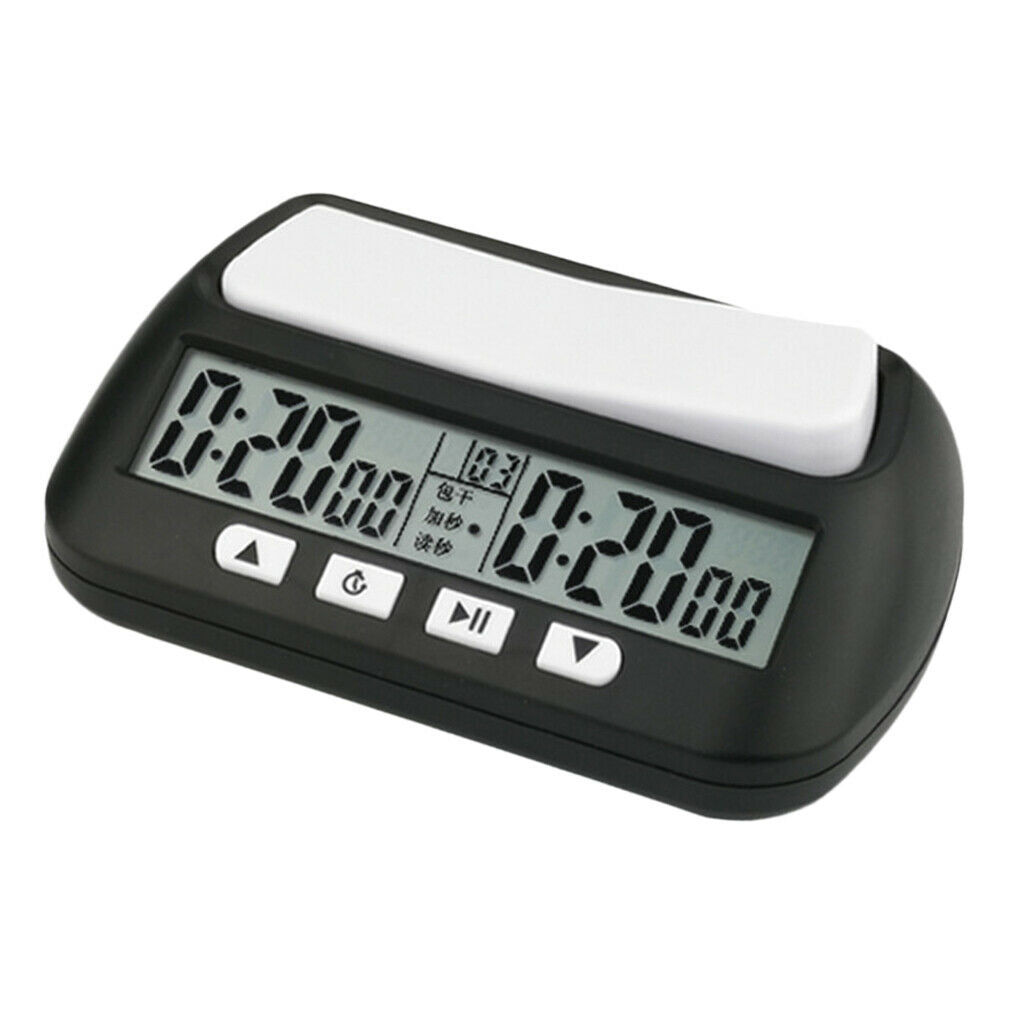 Professional YS-902 Digital Chess Clock Count Up Down Timer Chess Game Black