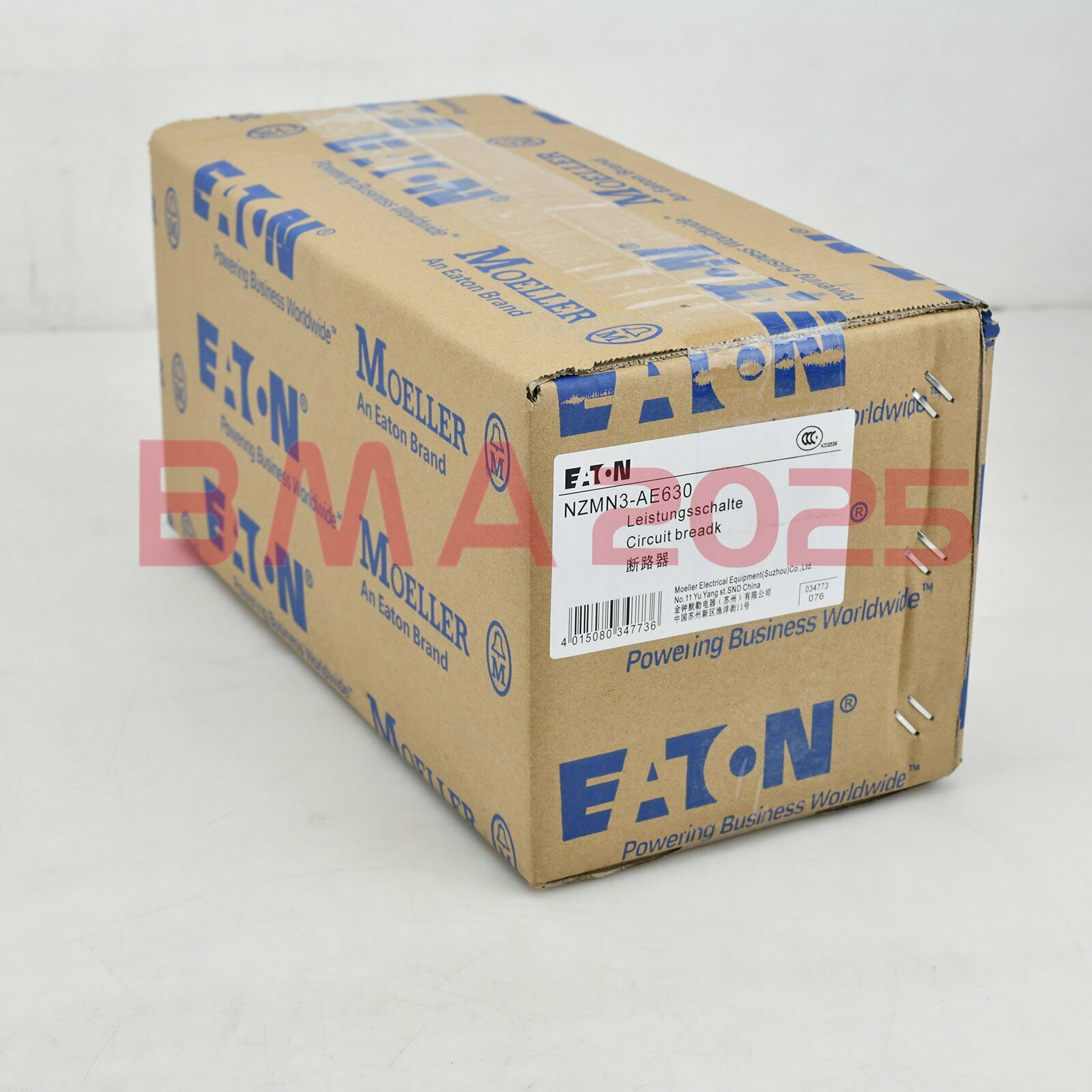 1PC New EATON MOELLER Circuit Breaker NZMN3-AE630 1year warranty DHL free Ship