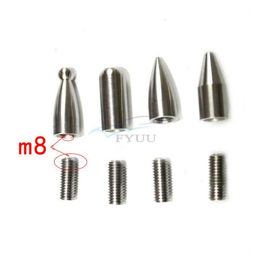 5Pcs Stainless Car Dent Removal Repair Puller Push Rods Hook Replacement Head