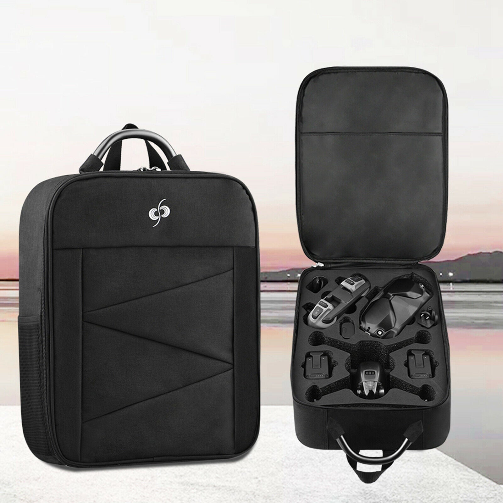 Professional Backpack For DJ FPV Drone Remote Controller Batteres Shockproof