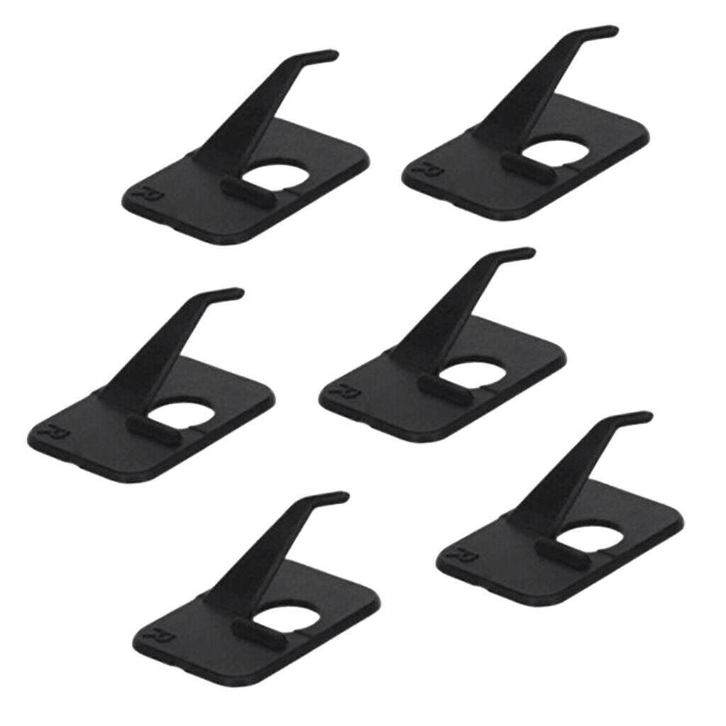 3X Set of 6 Arrow Rest Archery Recurve Bow Targeting Accessory Right Hand