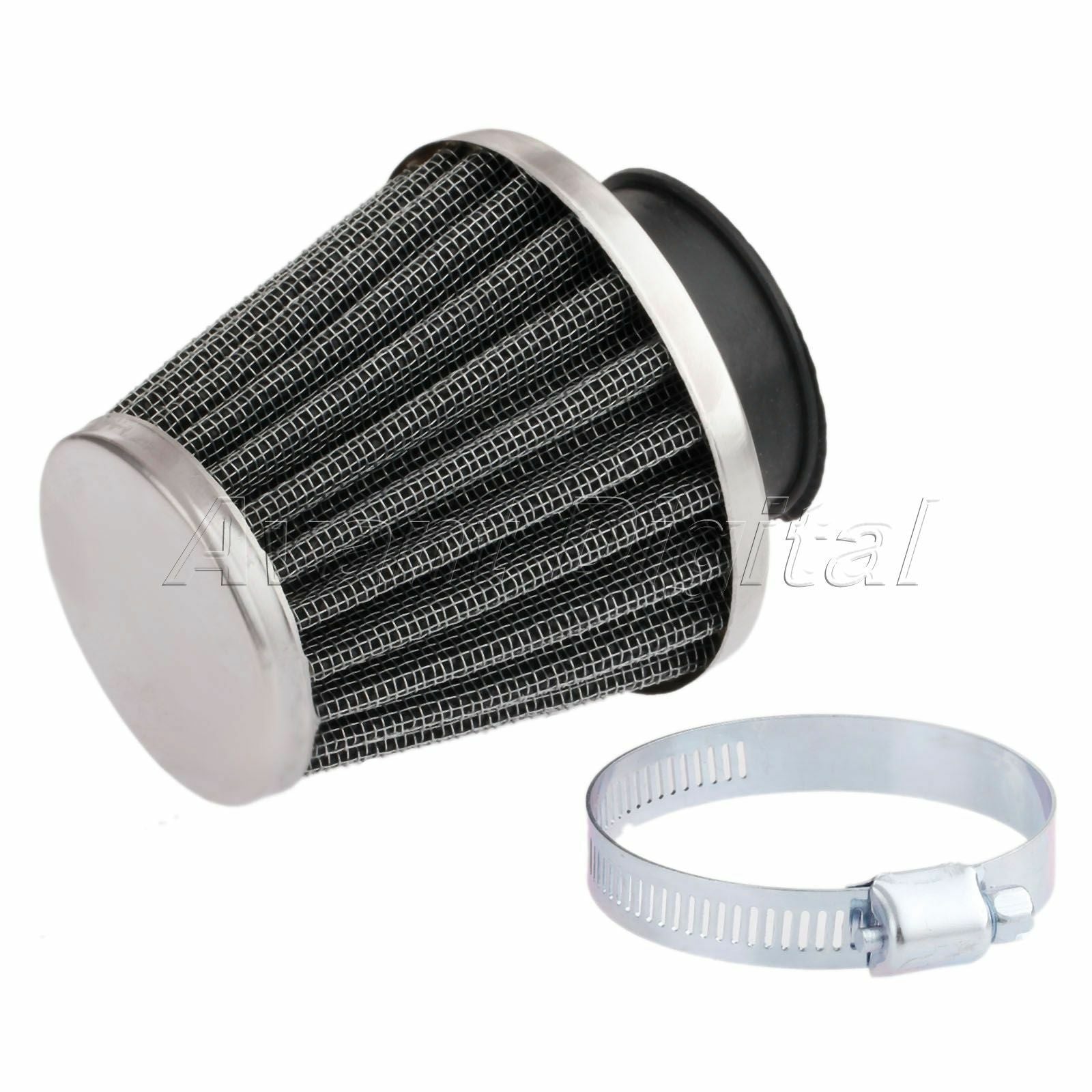 Inside diameter 39mm Air Intake Filter Cleaner Dual layer steel For Motorcycle