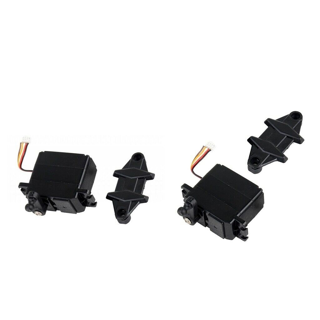 2Pieces XINLEHONG 9125 1/10 RC Car Servo Steering Gear Wire 2.4G Parts