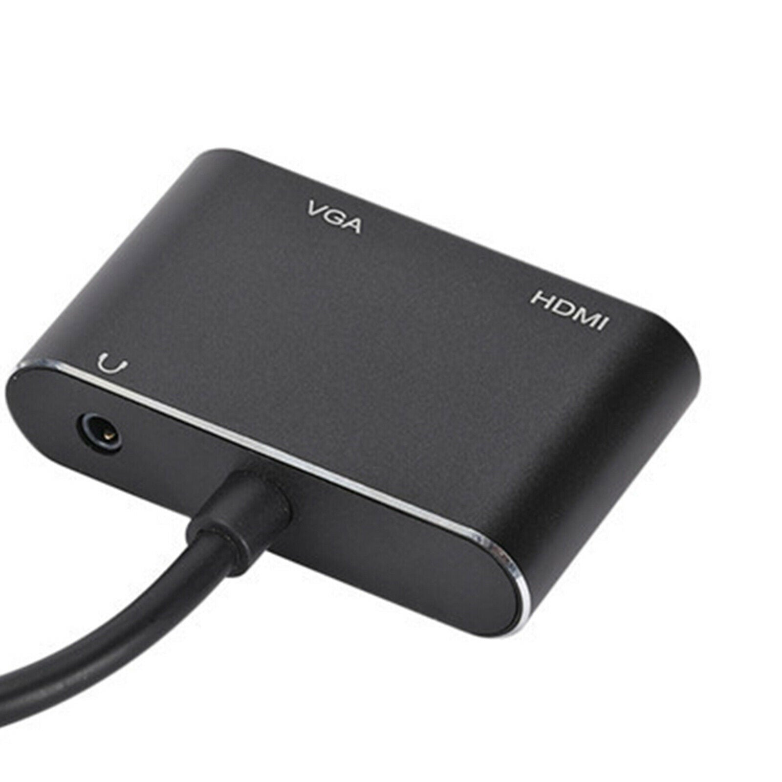2-in-1 USB 3.0 to HDMI VGA Adapter ,Audio/Video Synchronous Professional