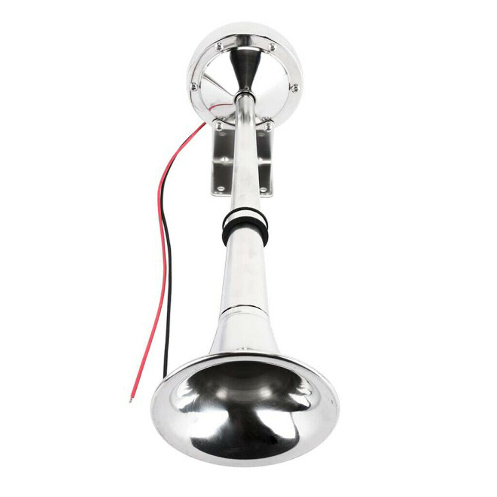 12v Marine Horn 125db Single Air Trumpet for Ship Lorry Premium Quality