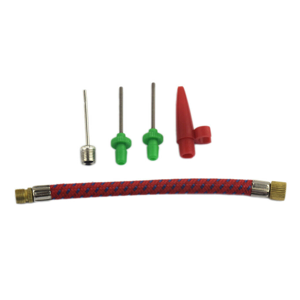 5.1'' Bike Pump Extension Hose for American Valve Sports Inflate Needle Nozzle