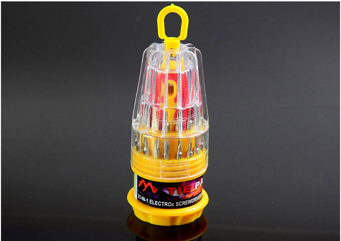 31 in 1 Precise Manual Screw Driver Tool Set CRV BITS  // GBM