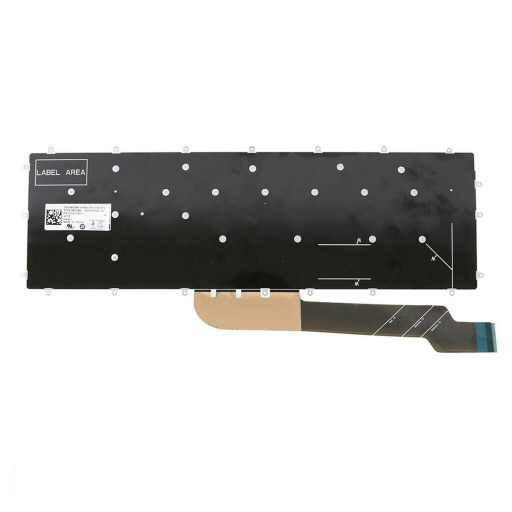 Replacement R0G9T UK Keyboard For Dell   15-7566 7567 7577 7786