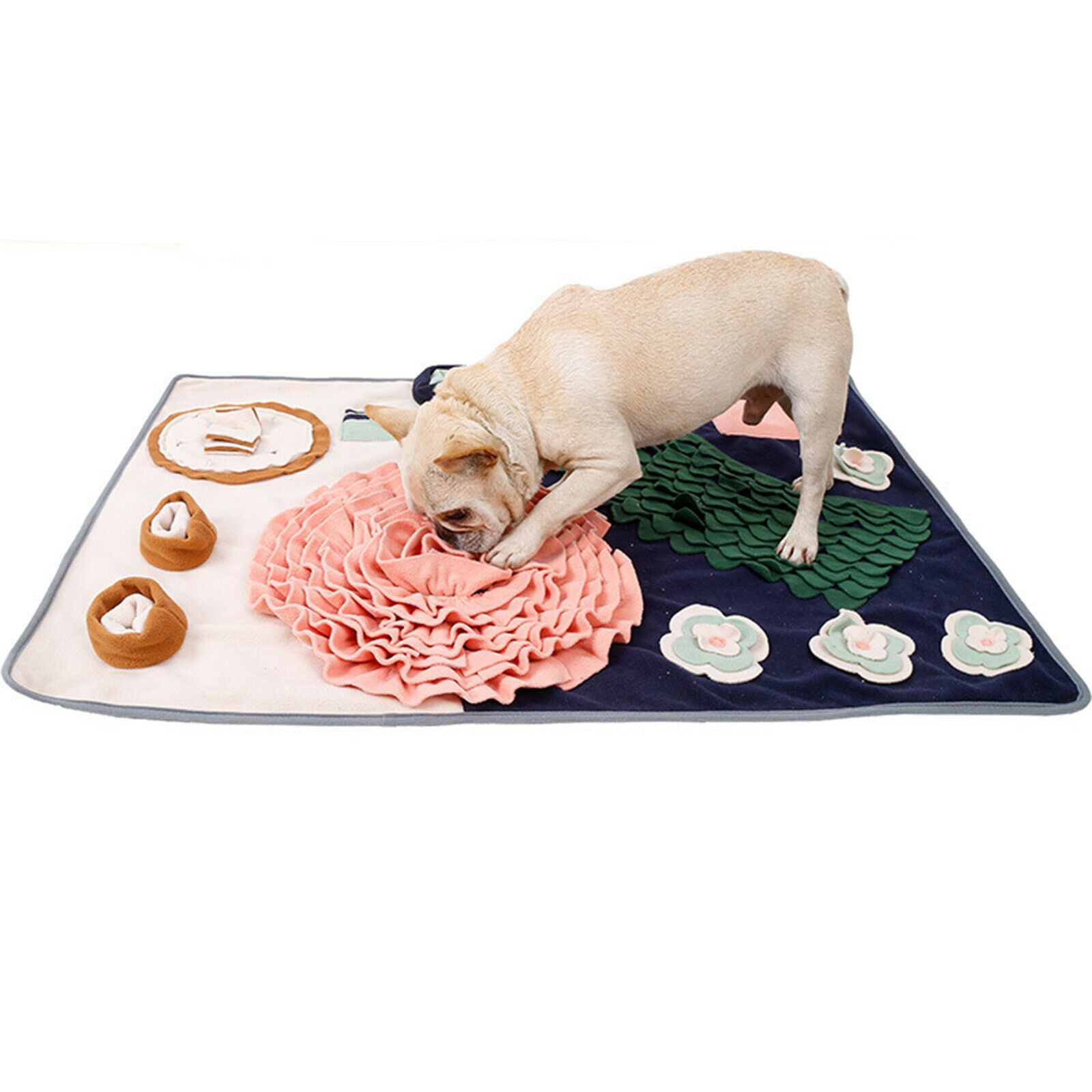 Dog Snuffle Mat Nosework Training Pad Non Slip Play Mat for Stress Release