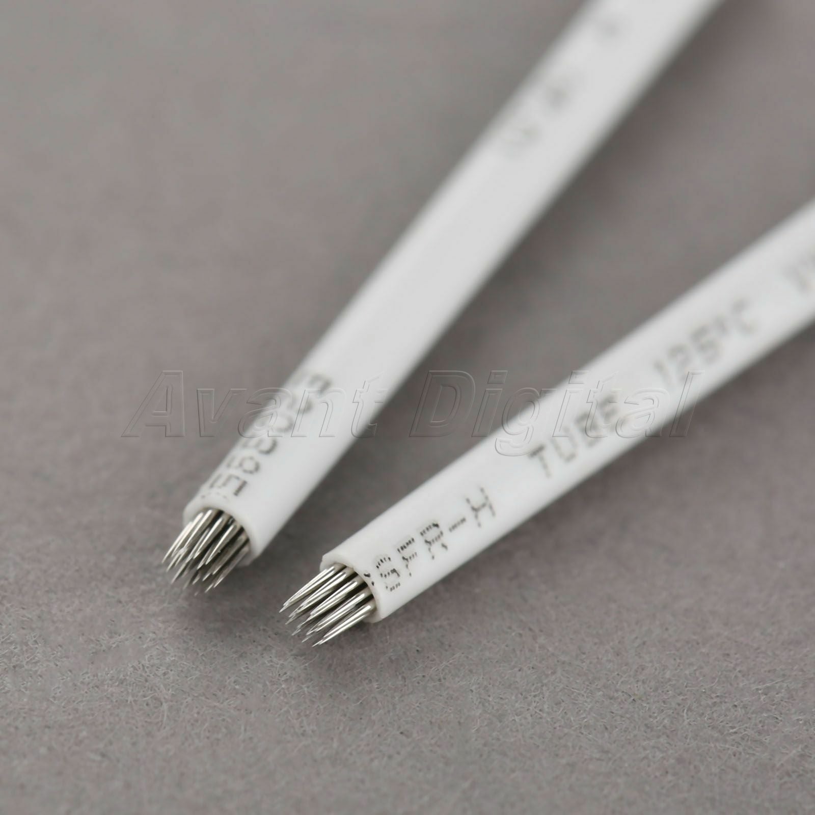 10pcs Stainless Steel Microblading Eyebrow Pen Needle Pen 18pin Round Fog Tattoo