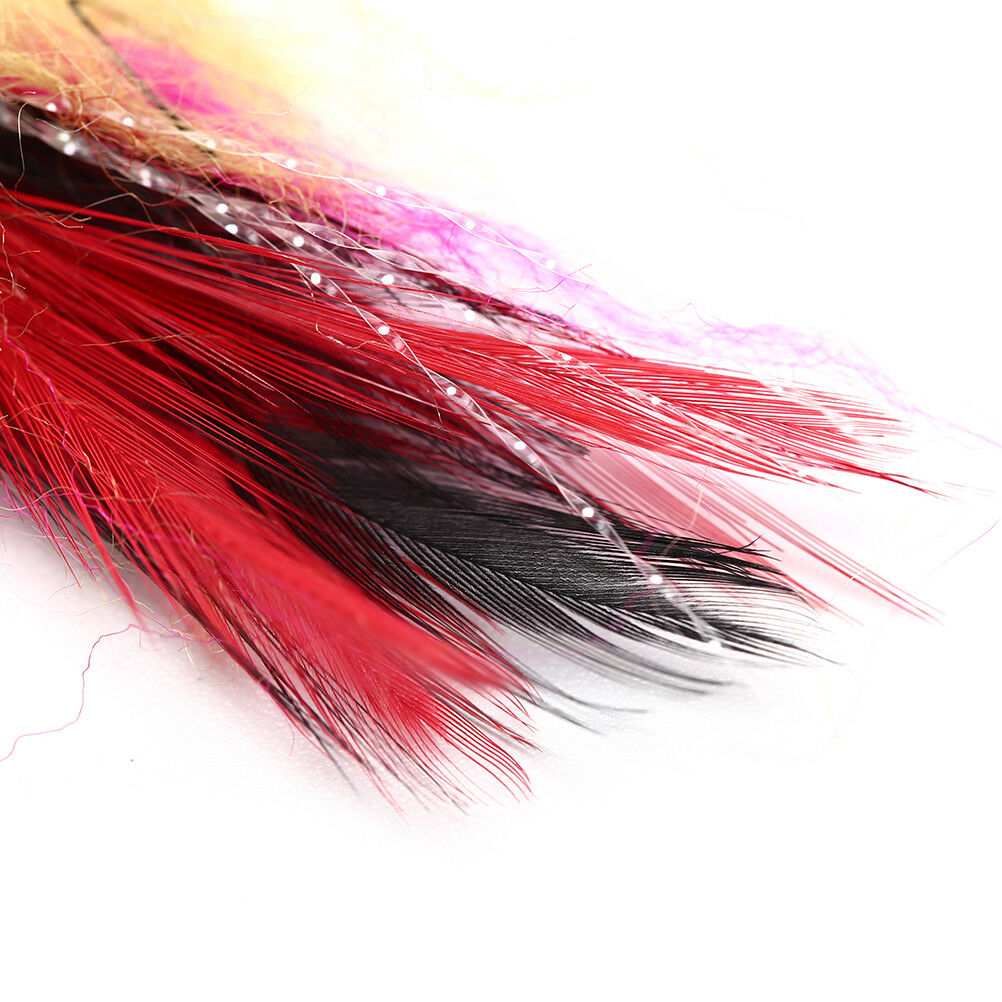 5cm hook/tube trout salmon steelhead pike fly fishing streamer flies salt.l8