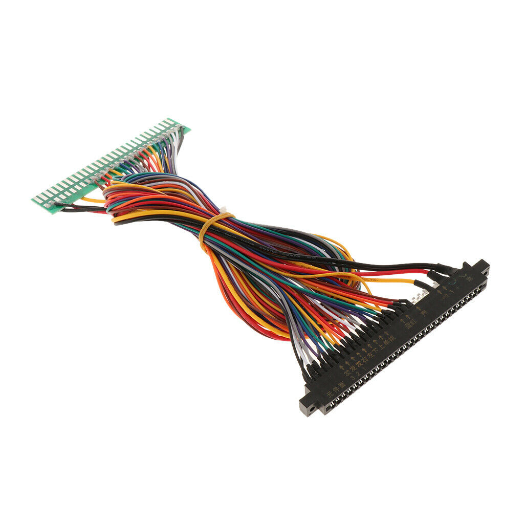 2pcs 28p jamma harness extension connector wires for arcade game